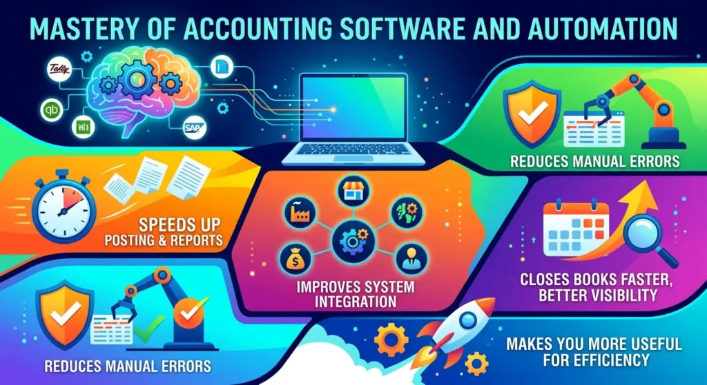 Mastery of accounting software and automation-technical accounting skills